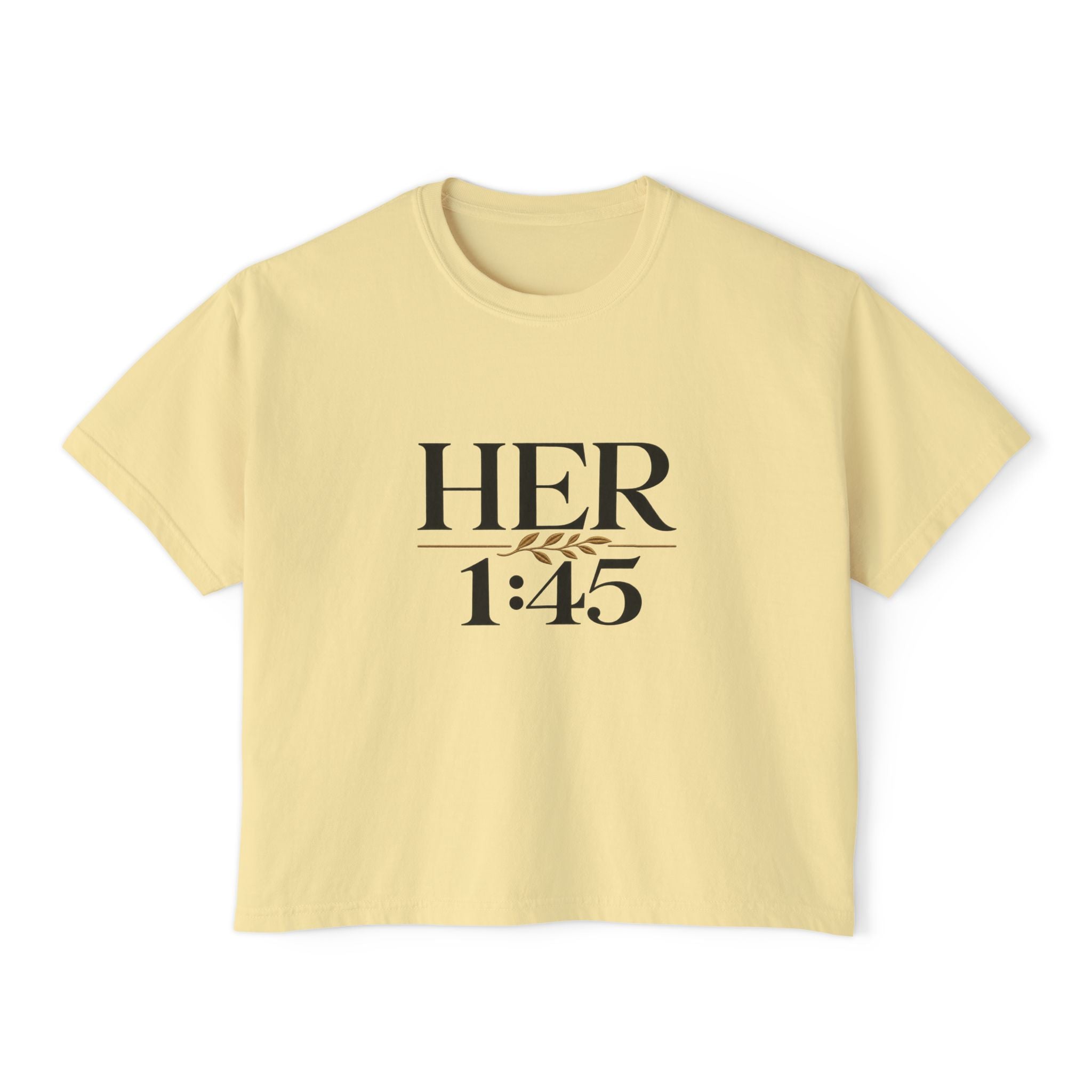 HER 1:45 Boxy Tee