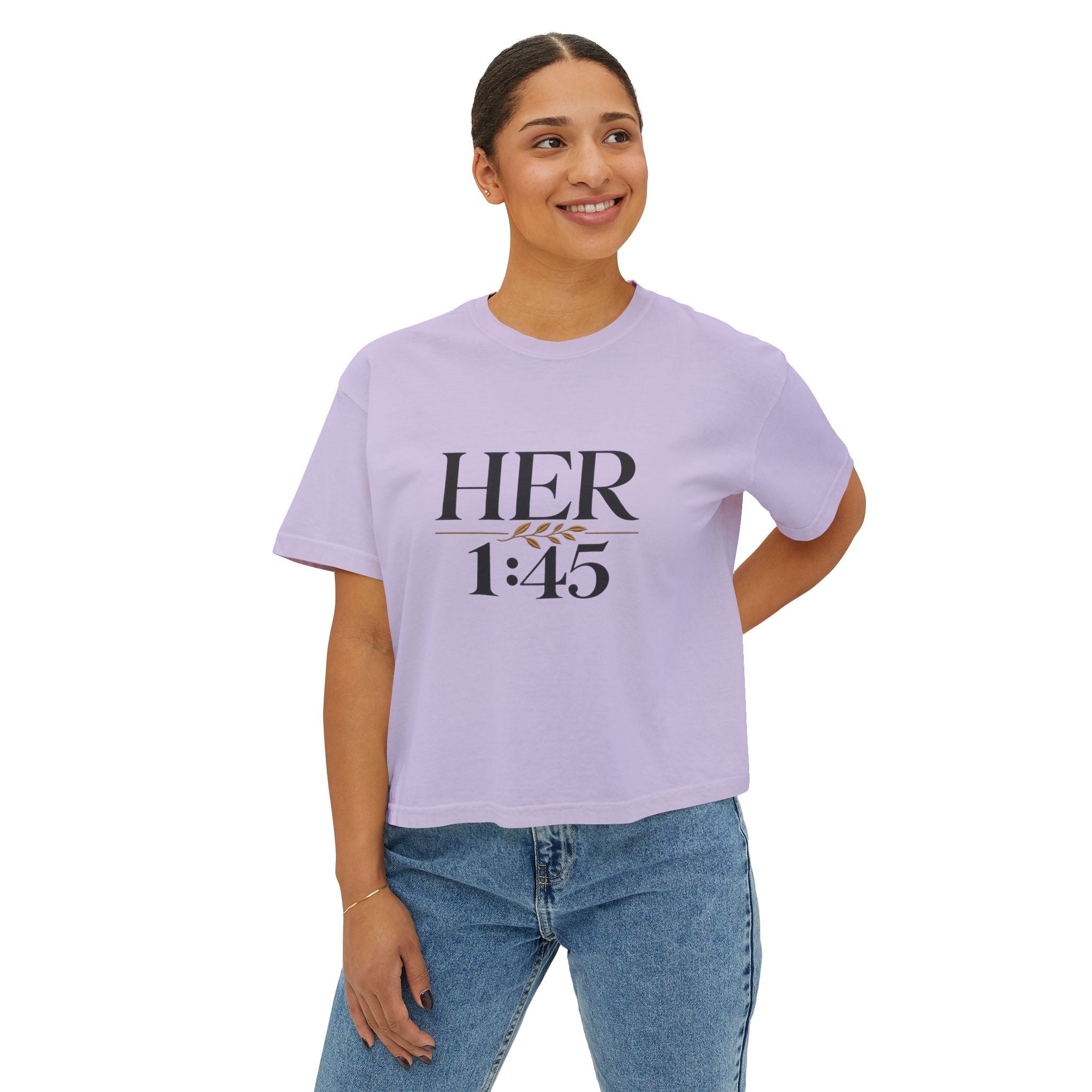 HER 1:45 Boxy Tee