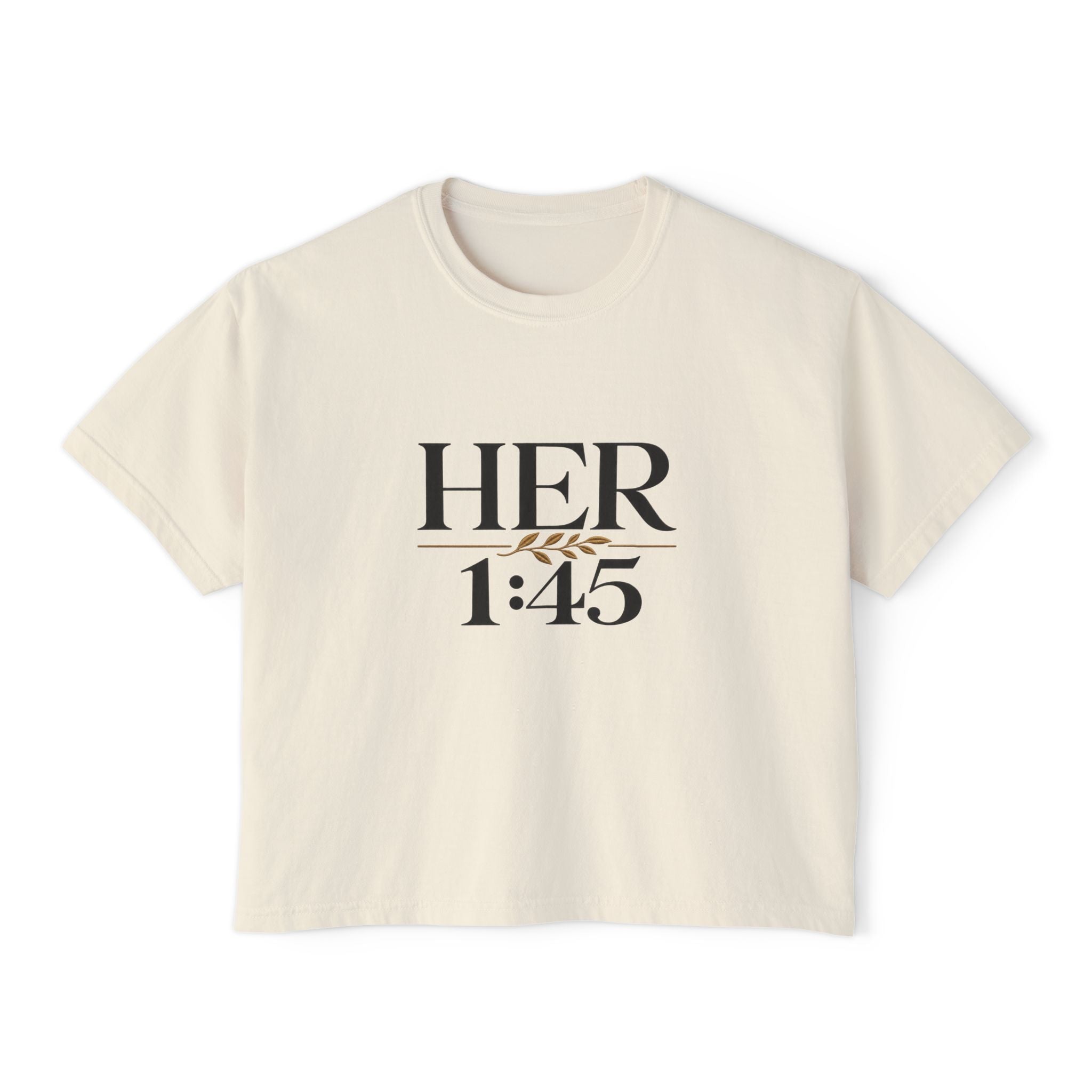 HER 1:45 Boxy Tee