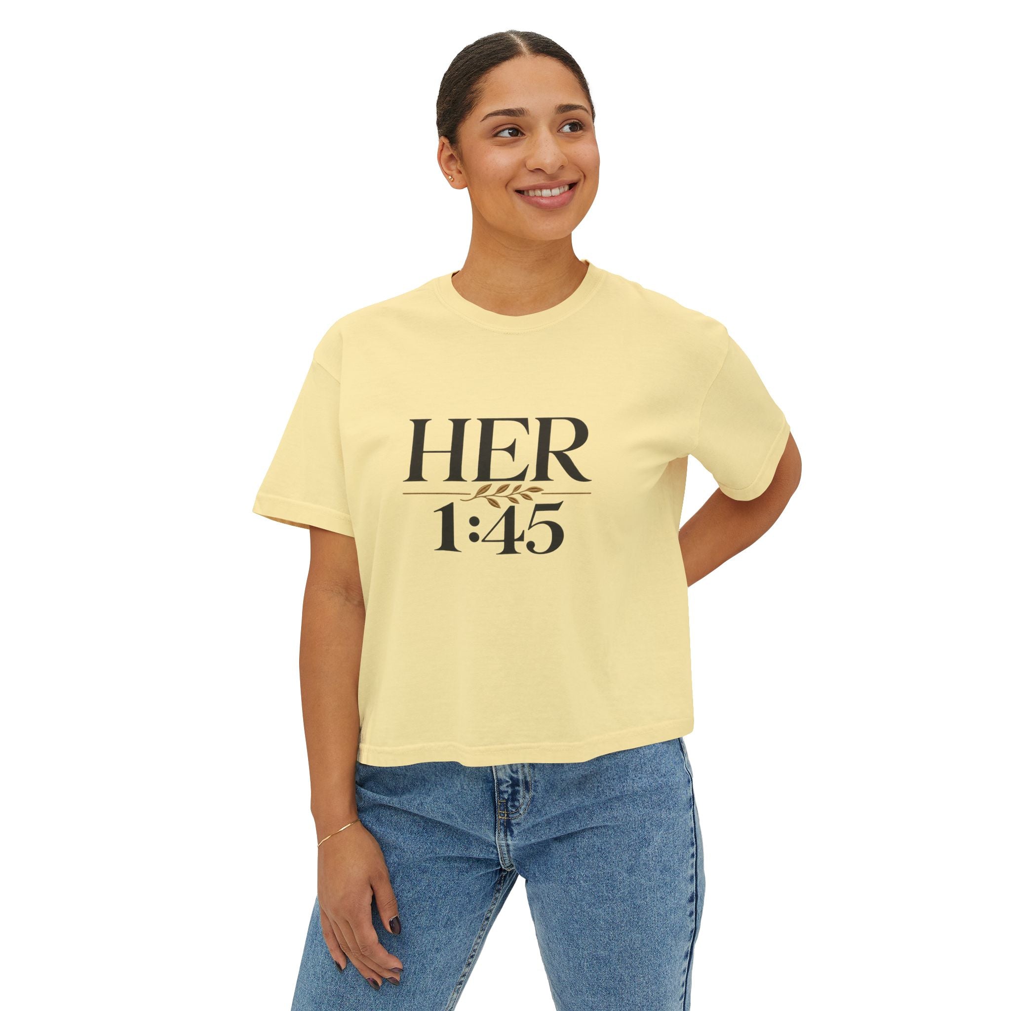 HER 1:45 Boxy Tee